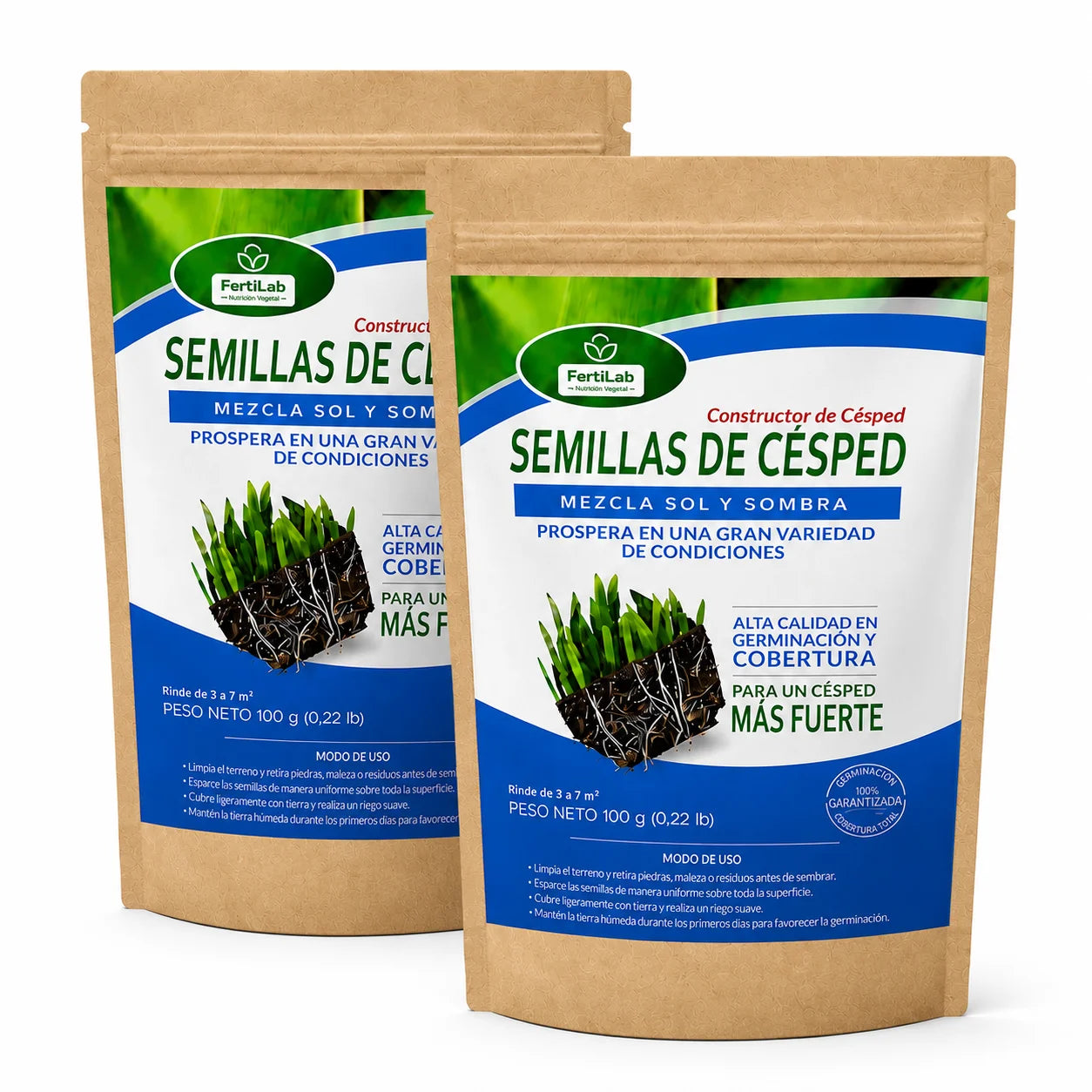 SEMILLAS CONSTRUCTORAS DE CÉSPED 2x1 🌱