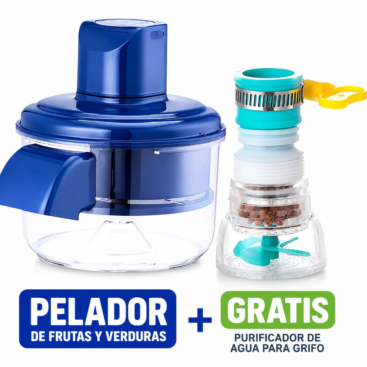 PELADOR GOODCOOK + FILTRO PURIFICADOR DE AGUA GRATIS