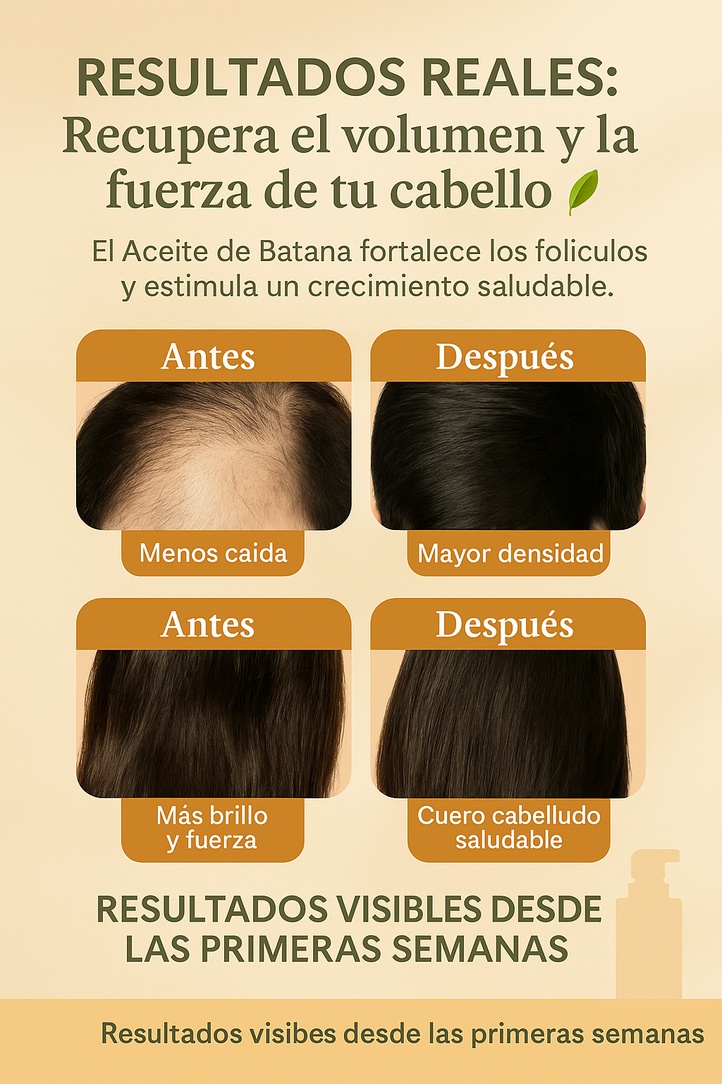 SHAMPOO DE BATANA - Crecimiento y fortaleza garantizada para tu cabello.