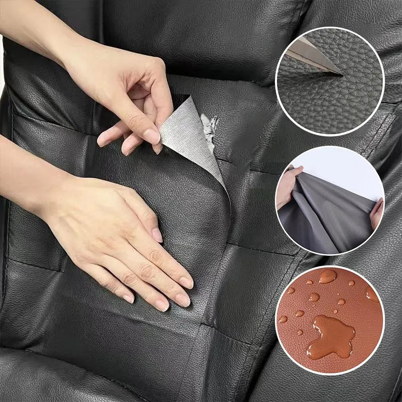 RenovaPatch® | Parches de cuero impermeable y autoadhesivo x2 Unidades 🛋️