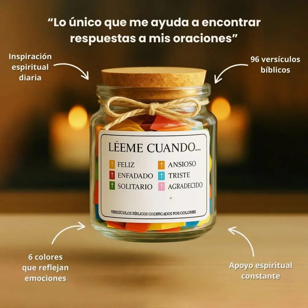 GOD NOTES® | Frasco Bíblico - Inspiración diaria para el alma 🙏🏻