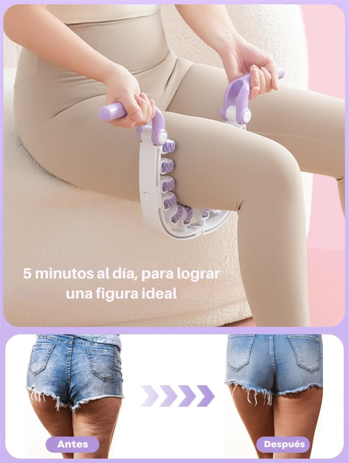 LIPOROLL 360® - Rodillo anticelulitis y lipedema 🔥