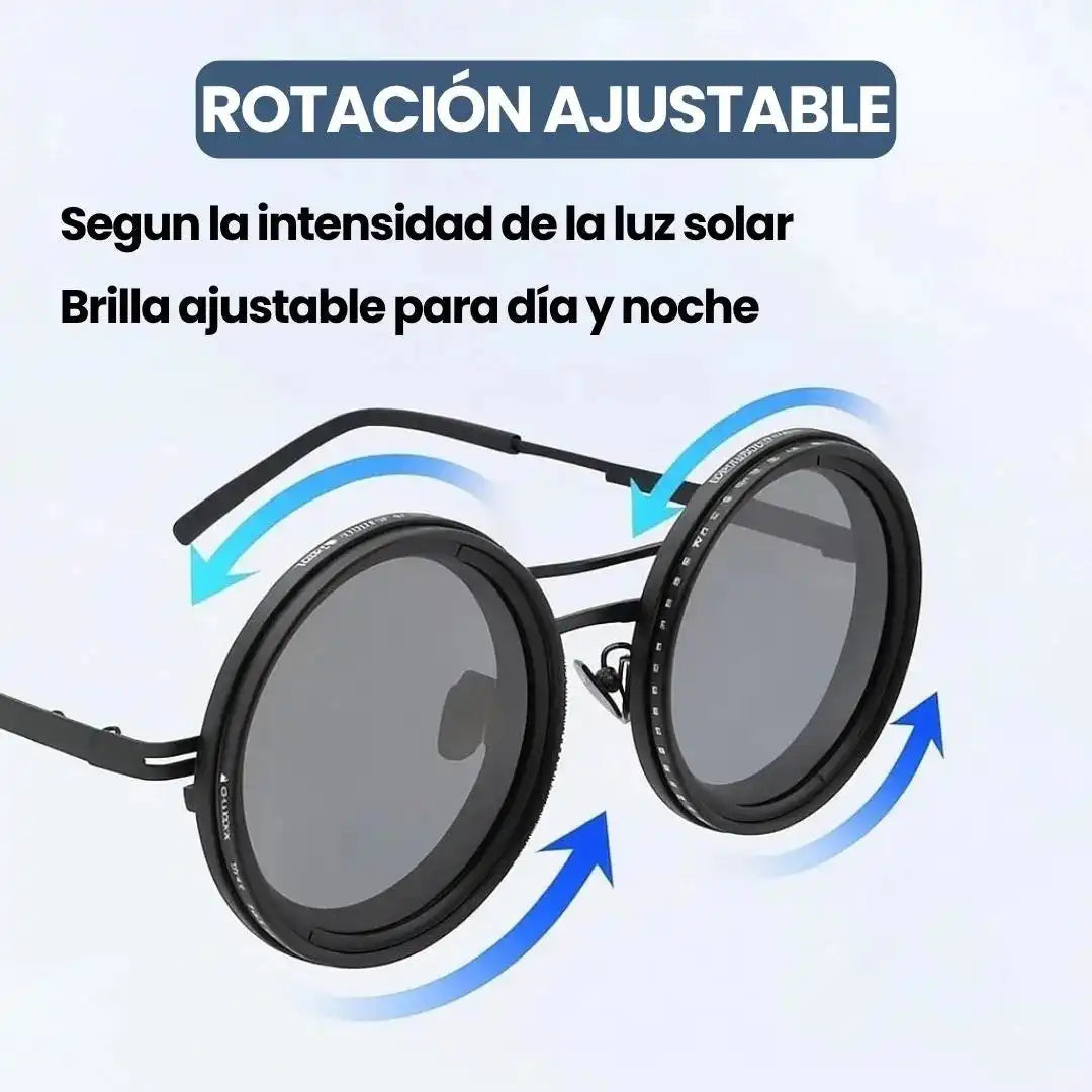 GAFAS DE SOL CON 9 AJUSTES DE LENTE DIFERENTES - Calidad de visión ultra HD 👁️‍🗨️