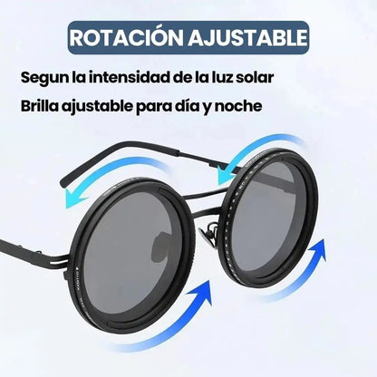 GAFAS DE SOL CON 9 AJUSTES DE LENTE DIFERENTES - Calidad de visión ultra HD 👁️‍🗨️