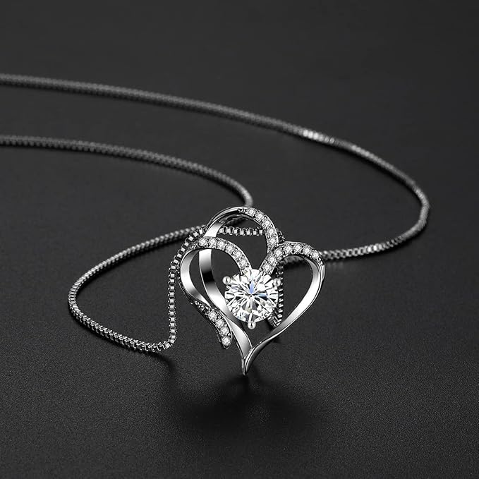 The Love Vault™ | Set Collar Corazón + Caja Rosa Roja 🌹 - El Regalo que Enamora a Primera Vista ❤️✨