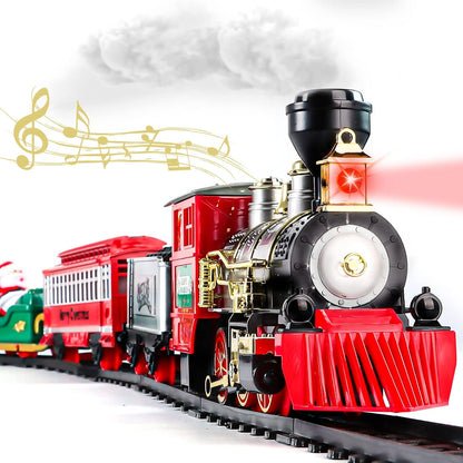 TREN NAVIDEÑO MUSICAL 360° - Perfecto para decorar el árbol.