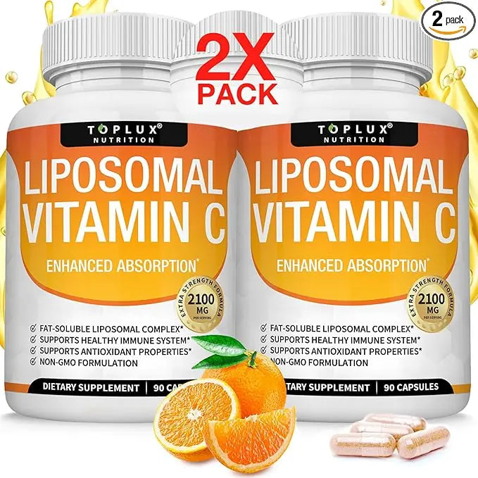 TOPLUX® 2x1 | VITAMINA C - Aumenta tus defensas y mejora la circulación 🍊