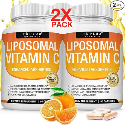 TOPLUX® 2x1 | VITAMINA C - Aumenta tus defensas y mejora la circulación 🍊