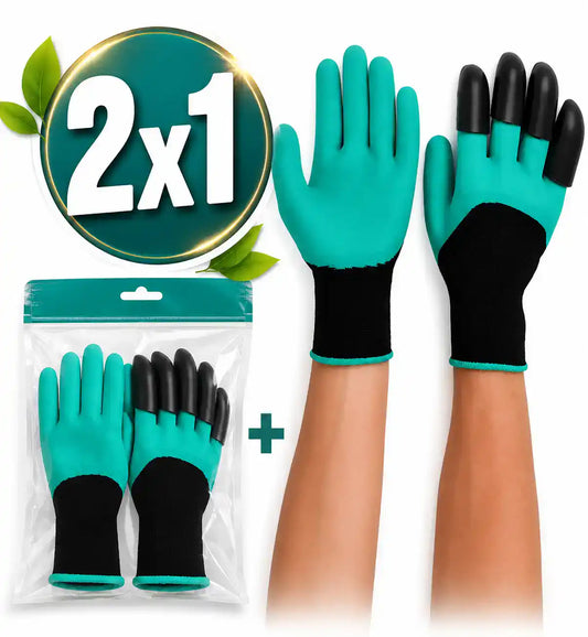 PAR DE GUANTES GARRA 2x1 PARA JARDINERÍA 🌱