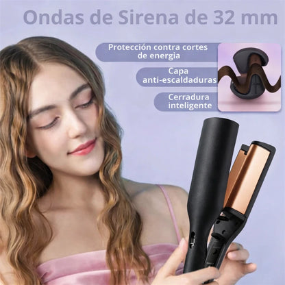 RIZADORA FRANCESA ONDAS DE SIRENA