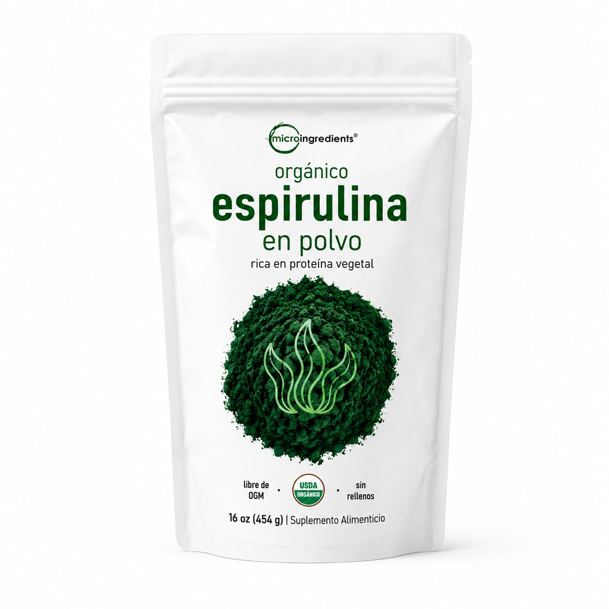 ESPIRULINA EN POLVO | Gran aporte de proteína y antioxidantes ✅