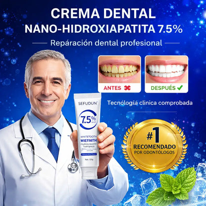 REPAIR™ | Hasta 6 meses de crema dental con Nano hidroxiapatita 🦷✨