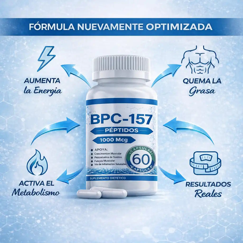 BPC-157 PEPTIDOS | Acelera la recuperación natural 💪🏻🌿