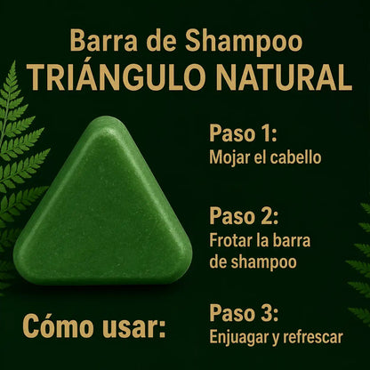 Triangle Shampoo™ 2x1 | Detiene la caída, promueve el crecimiento y la salud del cabello 🌿