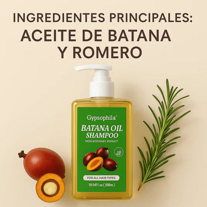 SHAMPOO DE BATANA - Crecimiento y fortaleza garantizada para tu cabello.