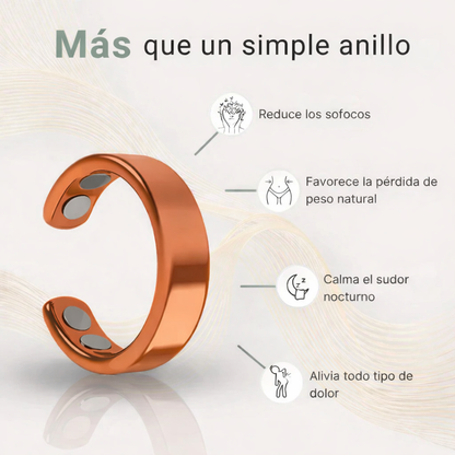 SOMNIRING™ | Anillo de terapia magnética natural 💍✨