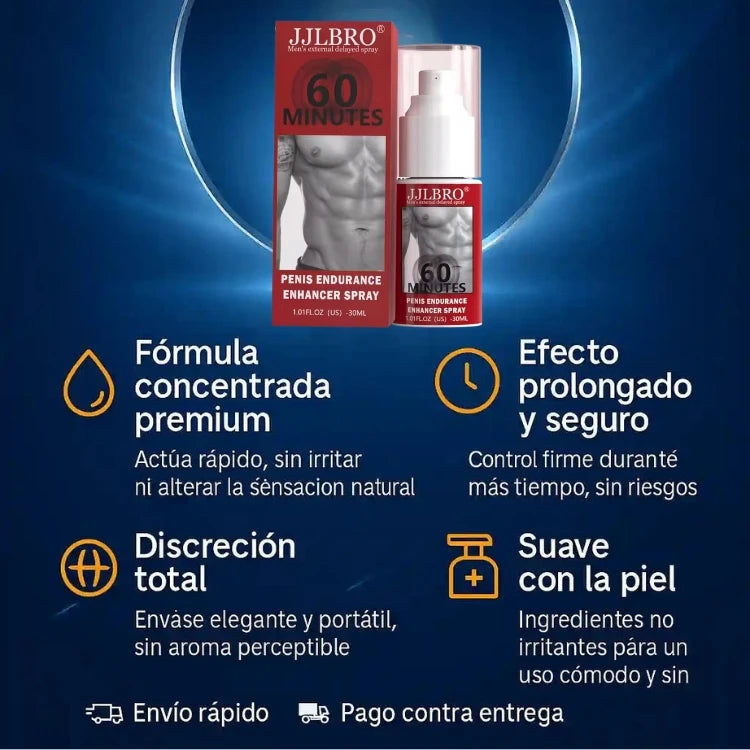 JJLBRO PROLONGER NUEVA PRESENTACIÓN® - Discreto potenciador y retardante en spray 🍆🔥