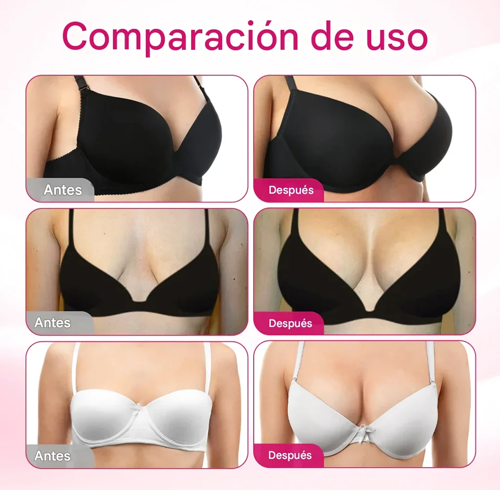 ACEITE REAFIRMANTE PARA BUSTO Y GLÚTEOS 🍑✨