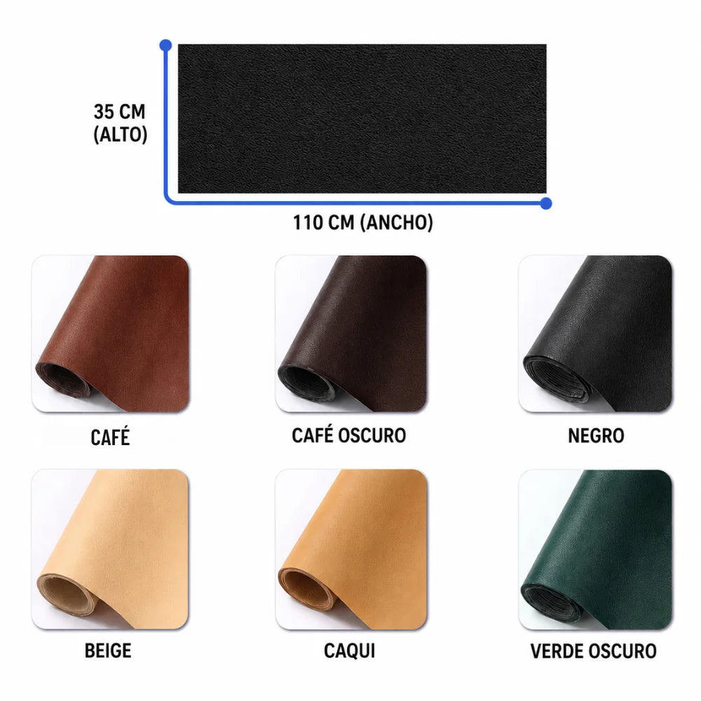 RenovaPatch® | Parches de cuero impermeable y autoadhesivo x2 Unidades 🛋️