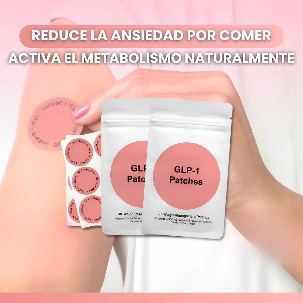 GLP 1 PATCHES™ x30 Und | Menos antojos, menos tallas y más salud ⚖️