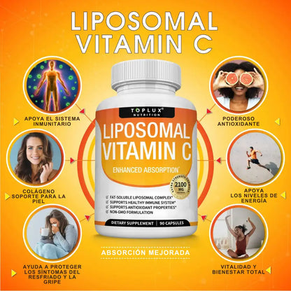 TOPLUX® 2x1 | VITAMINA C - Aumenta tus defensas y mejora la circulación 🍊