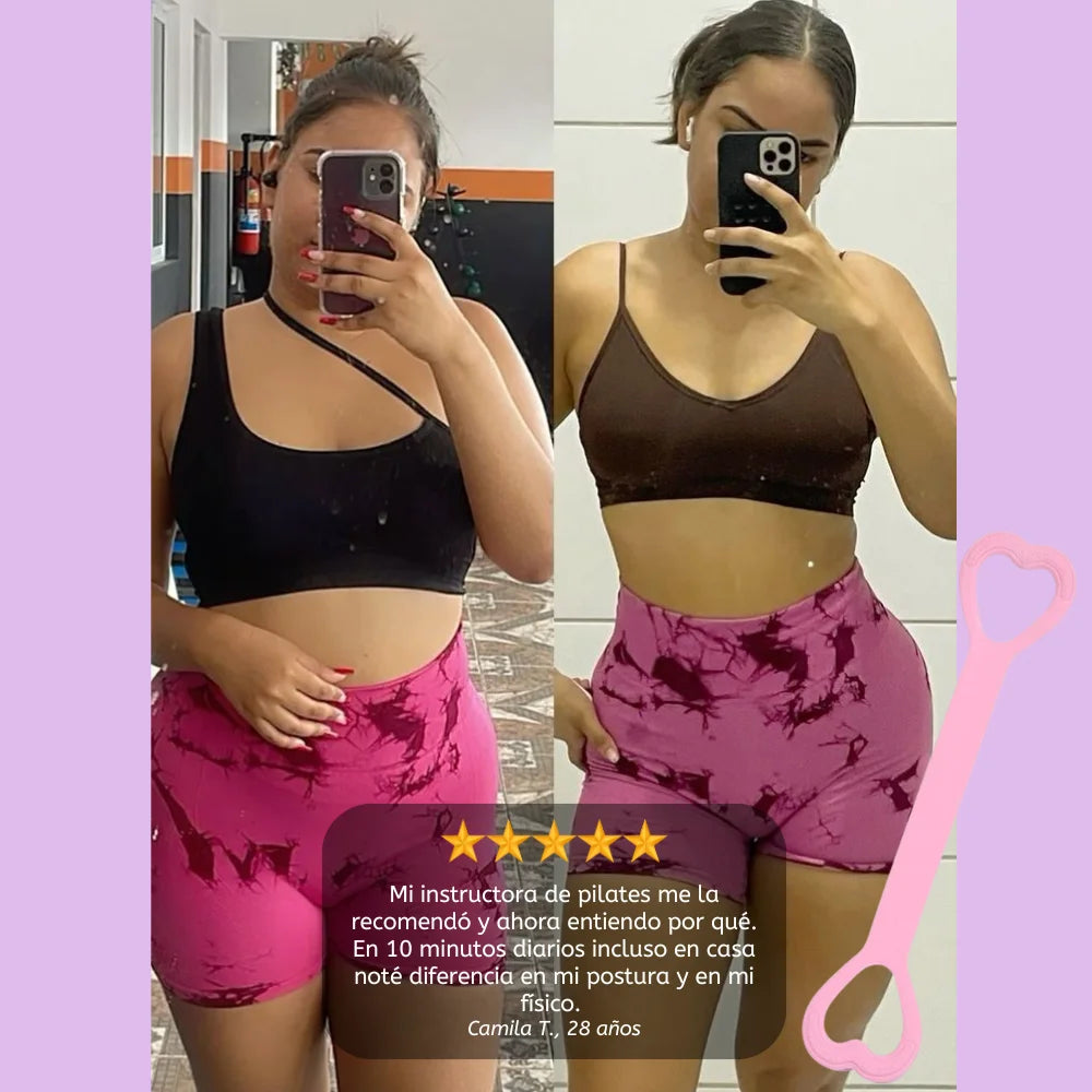 FlexCore® | Banda elástica de ejercicio: Estira, tonifica y mejora la postura 💪🏻