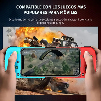 GAMEPAD X® - Control para celular, compatible con iOS y Android 🎮