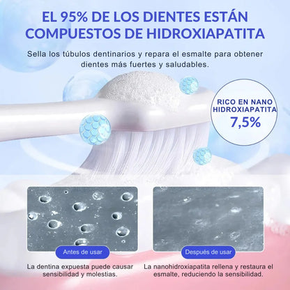 REPAIR™ | Hasta 6 meses de crema dental con Nano hidroxiapatita 🦷✨