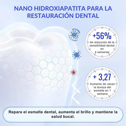 REPAIR™ | Hasta 6 meses de crema dental con Nano hidroxiapatita 🦷✨