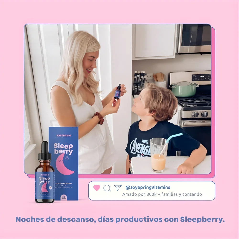 SLEEP BERRY® | Es hora de descansar en solo 30 minutos de forma natural 💤🍃