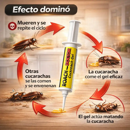 FULMITEX® | Exterminador de cucarachas 2x1 + guía GRATIS contra las plagas 🪳🚫