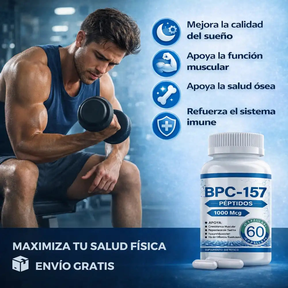 BPC-157 PEPTIDOS | Acelera la recuperación natural 💪🏻🌿