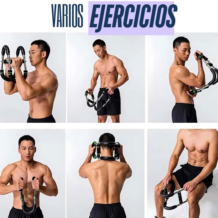 EJERCITADOR DE BRAZOS Y PECHO - Entrena sin excusas, ahorra tiempo y logra resultados reales 💪🏻🚀