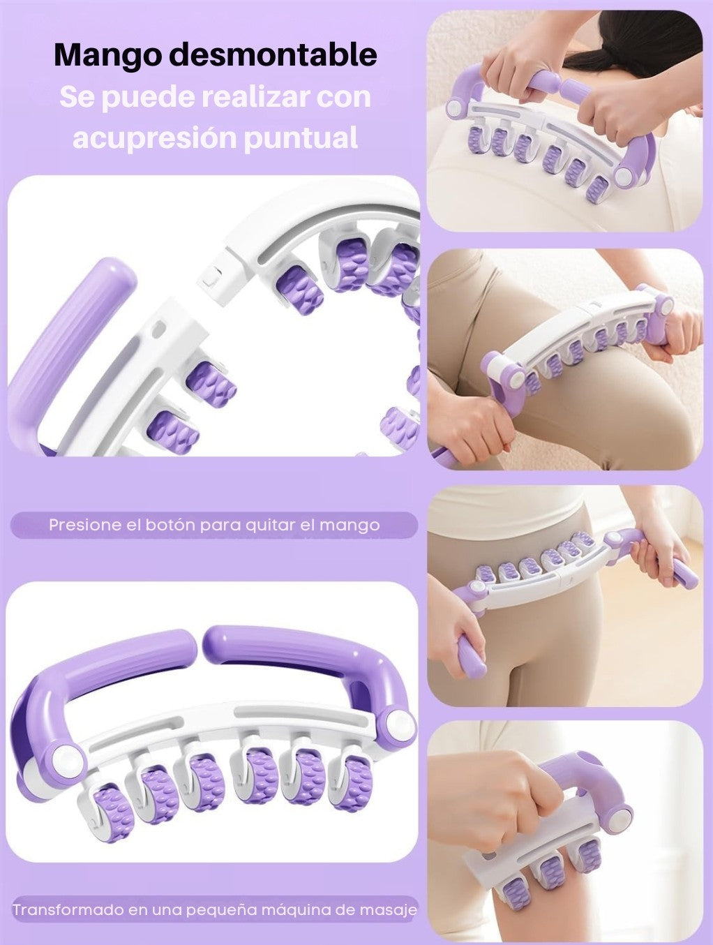 LIPOROLL 360® - Rodillo anticelulitis y lipedema 🔥