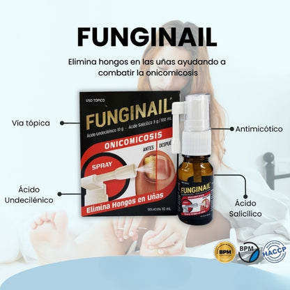 FUNGINAIL® PAGA 1 LLEVA 2 - Recupera la salud y estéticas de tus uñas 🍃