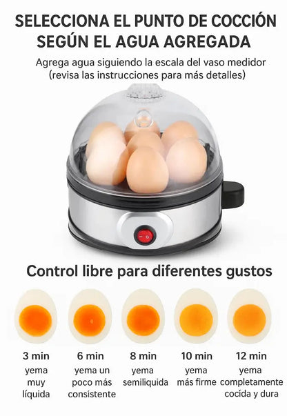 HERVIDOR DE HUEVOS ELÉCTRICO | Cocina tus huevos perfectos en cuestión de minutos 🥚⏱️