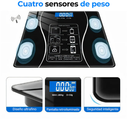 BODYPRO® | Báscula inteligente con Bluetooth ⚖️